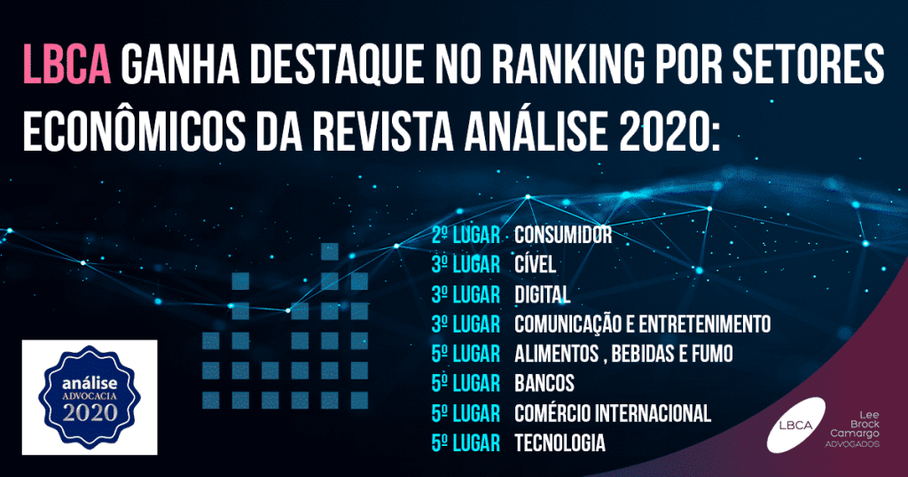 LBCA ganha destaque no ranking por setores econômicos da revista análise 2020